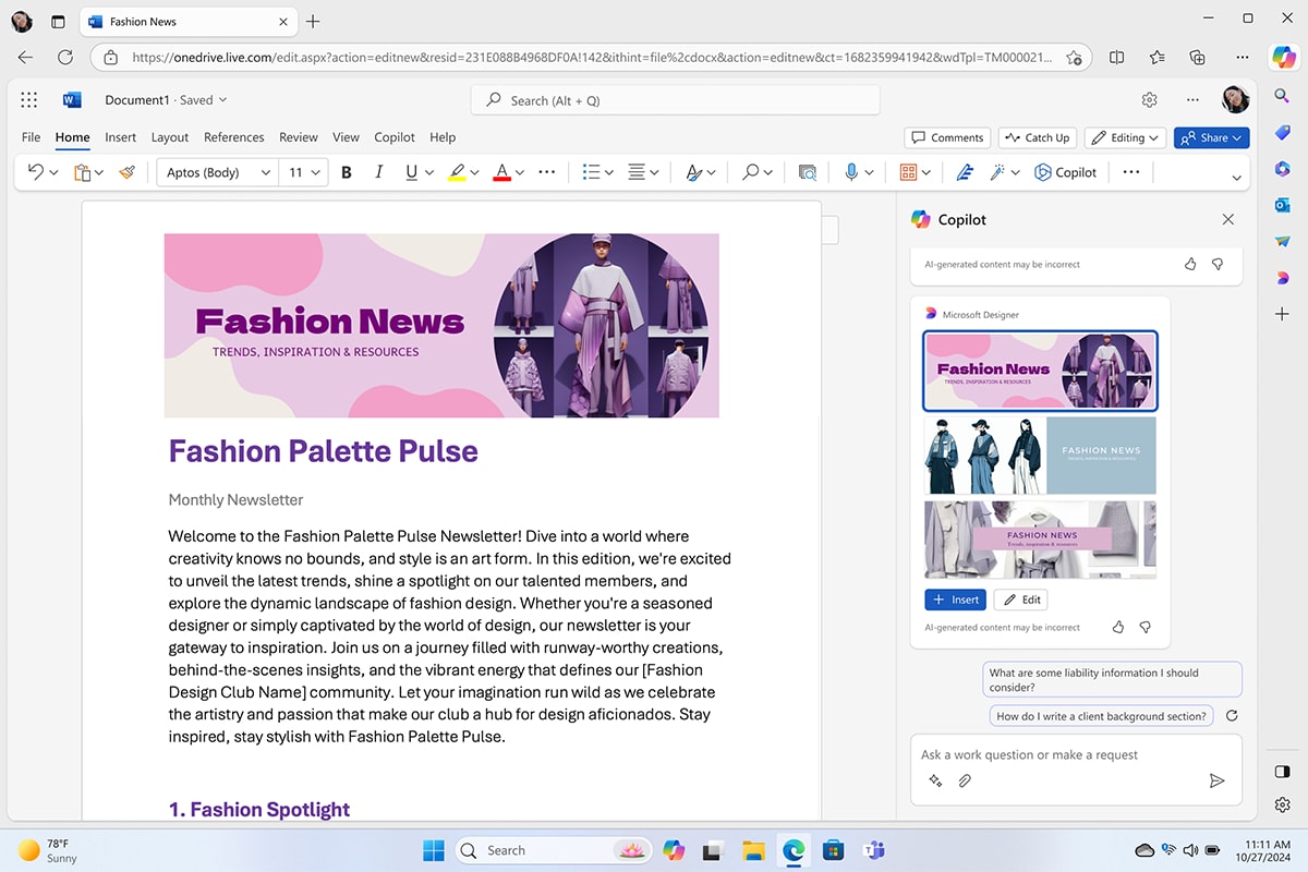 Улучшайте качество контента с помощью Microsoft 365